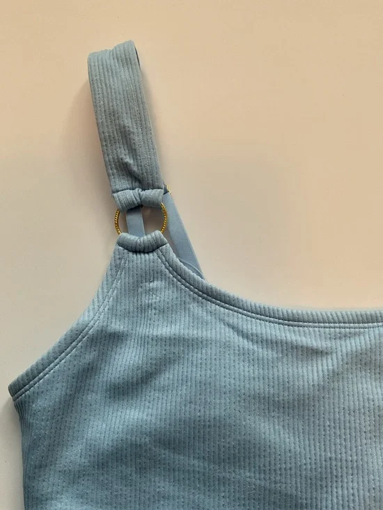 Aerie Ribbed Crop Top With Rings - Picture 3 of 8